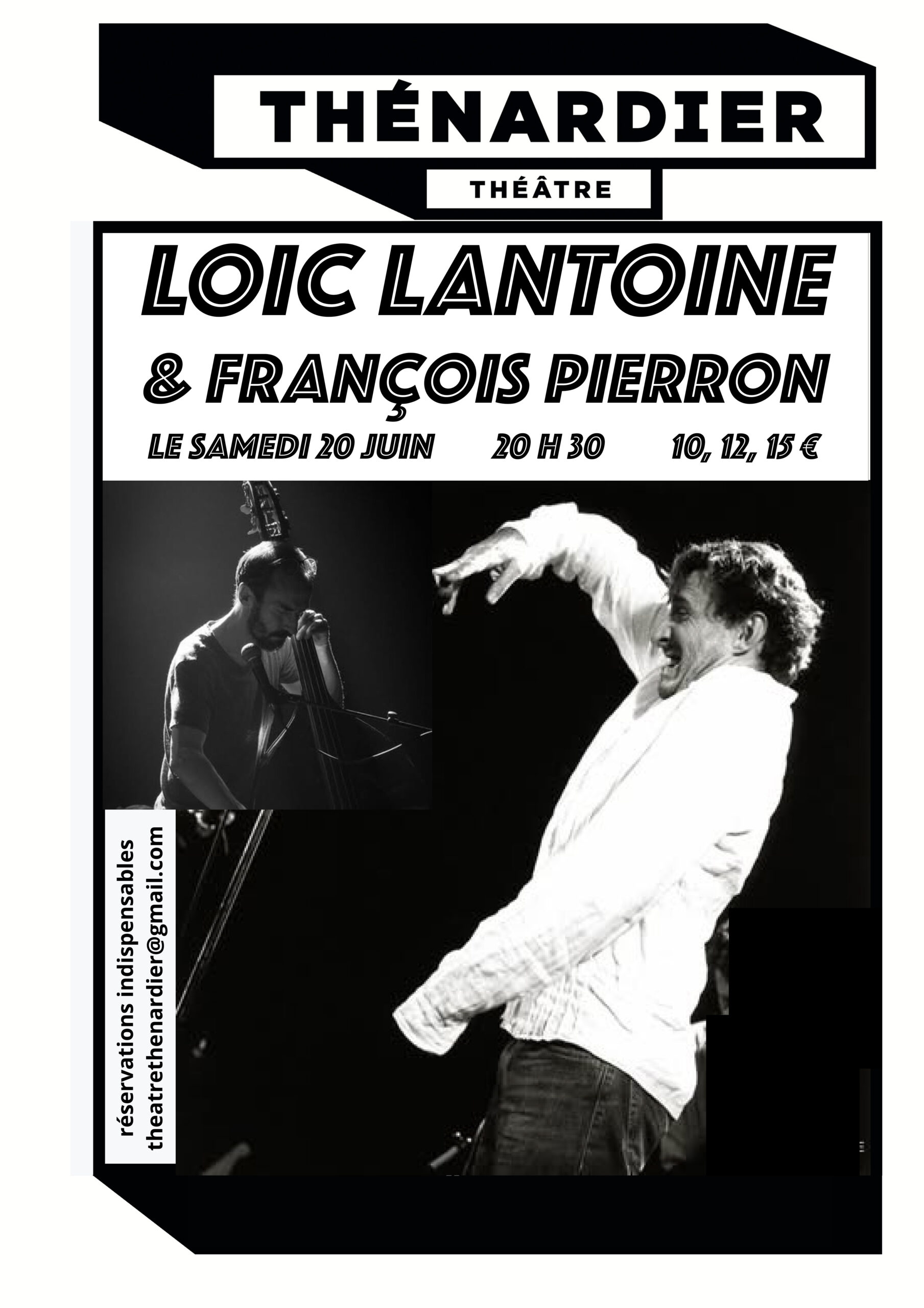 Loïc Lantoine et François Pierron